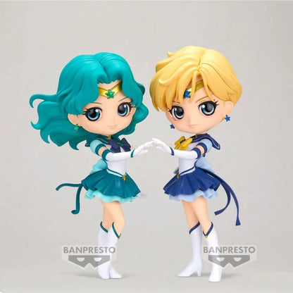 Prettyangel - Genuine Banpresto Q Posket Qposket Sailor Moon Cosmos The Movie Eternal Sailor Neptune Collection Figure Model Toy