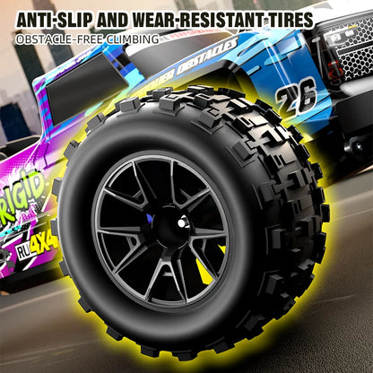 1:12 Alloy Rc Racing Car Brushless 4WD High Speed Climbing Off-Road Vehicle Independent Adjustable Shock Absorber RC Racing Car