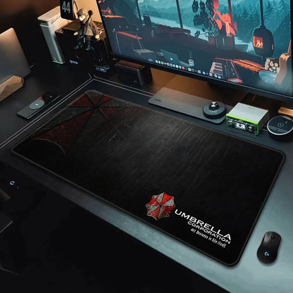 Hot Movies Residents Evils Mousepad HD Printing Computer Gamers Locking Edge Non-slip Mouse Pad XXL90x40cm Keyboard PC Desk Pad