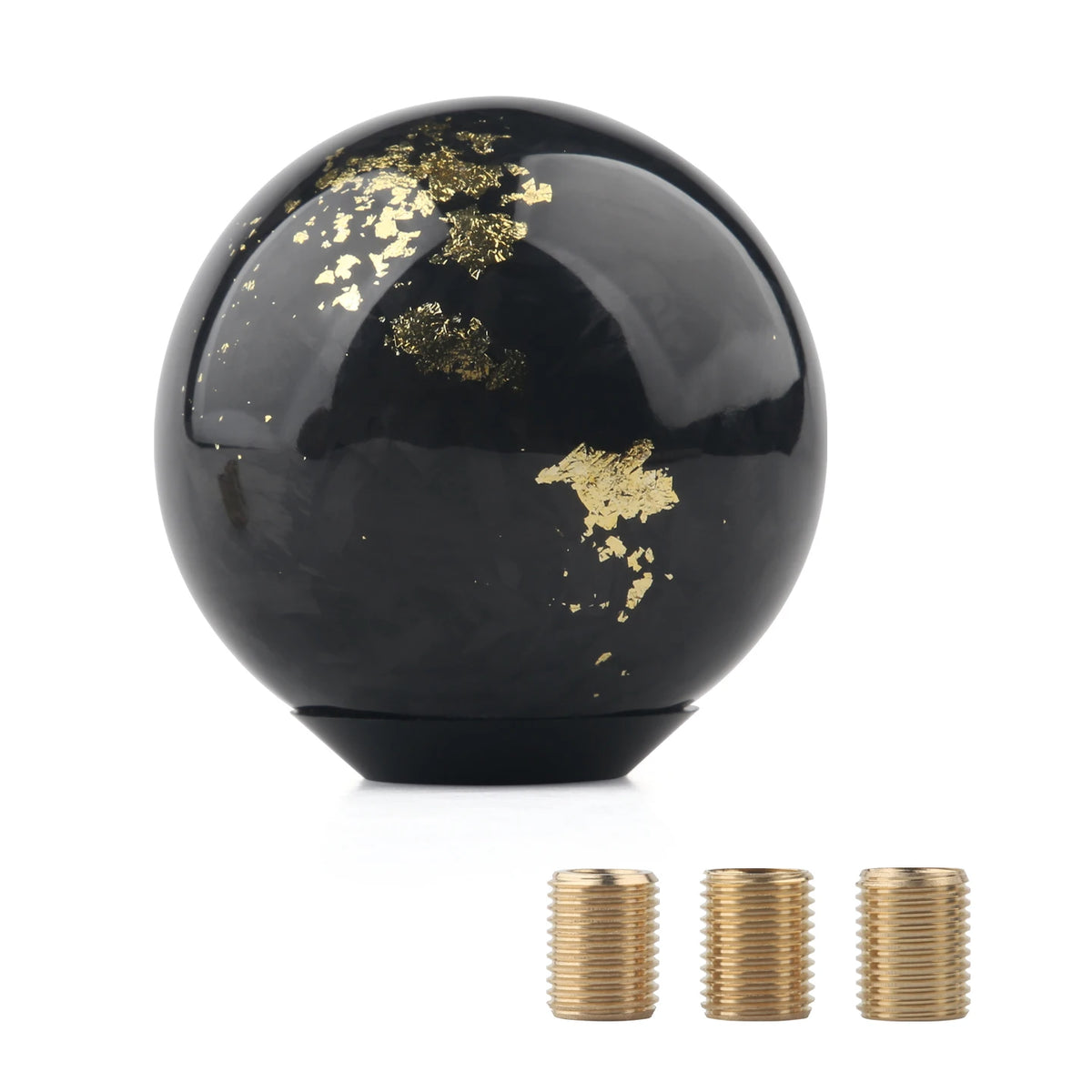 Racing Universal Forged Fiber Gear Shift Knob Cylindrical And Spherical Shift Knob For Most Car Decorations Accessories