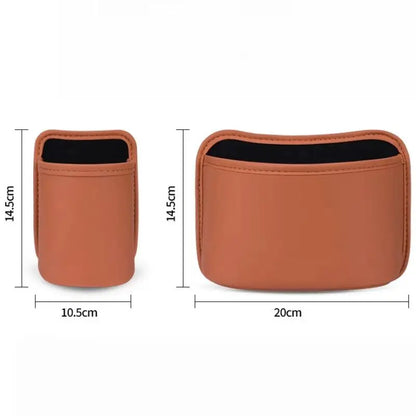 Car Door Cup Holder Box Universal Drink Rack Storage Bin Back Clip Design Car Seat Back Water Cup Box Organizer Pocket
