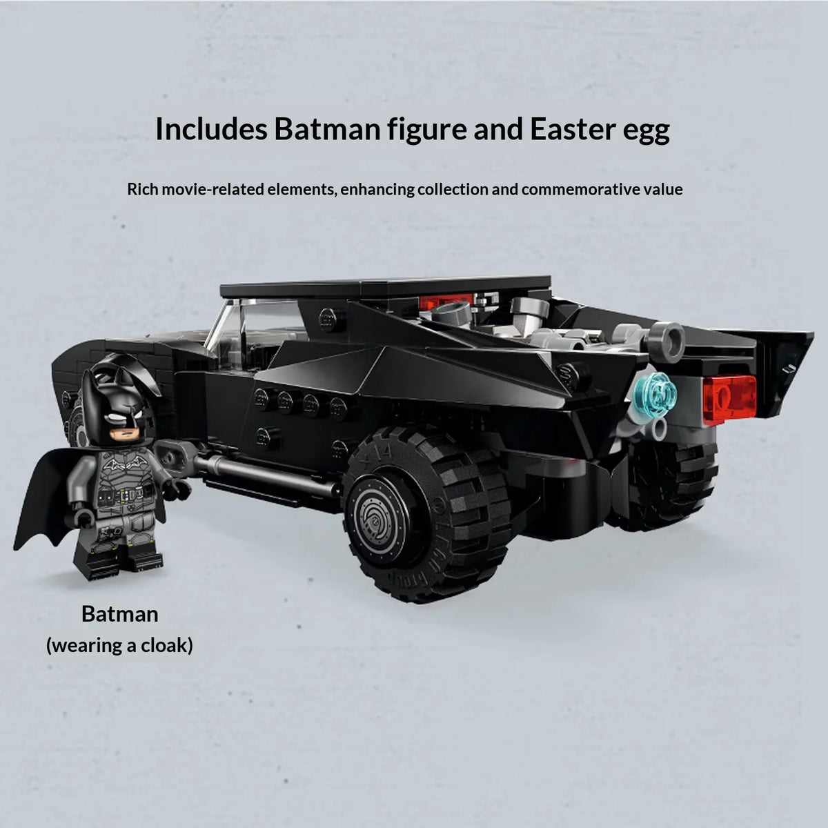 LEGO Building Blocks Superhero Series 76332 Batman's Batmobile Boy Children's Puzzle Building Blocks Toy Gift