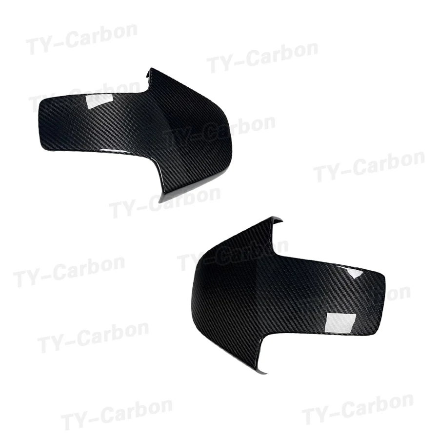 Dry Carbon Fiber Car Inner Seat Back Covers Trims For BMW G80 M3 G82 M4 G87 M2 G42 F97 X3M F98 X4M 2020+ Back Seat Shell Trim