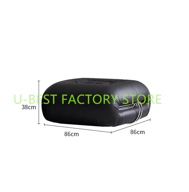 U-BEST Vintage Design Living Room Furniture Single Seater Lounge Chair Lazy Hippo Sofa Recliner Designer Occasional Soriana Sofa