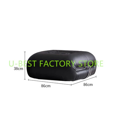 U-BEST Vintage Design Living Room Furniture Single Seater Lounge Chair Lazy Hippo Sofa Recliner Designer Occasional Soriana Sofa