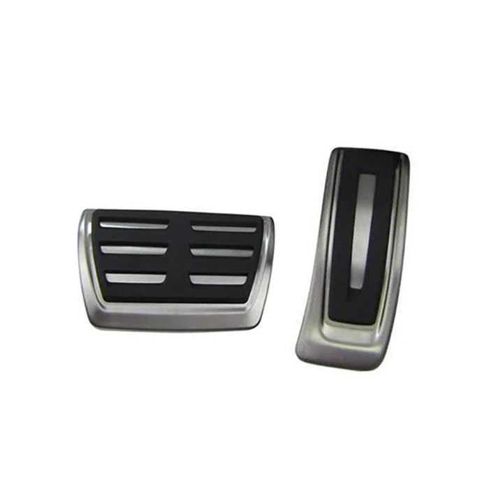 LHD Gas Accelerator Brake Footrest Pedal Cover for Audi Q7 Q8 2017-2025,Porsche Cayenne 2020-2024,Touareg 2019-2024 Pedal Covers