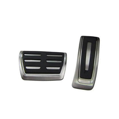 LHD Gas Accelerator Brake Footrest Pedal Cover for Audi Q7 Q8 2017-2025,Porsche Cayenne 2020-2024,Touareg 2019-2024 Pedal Covers