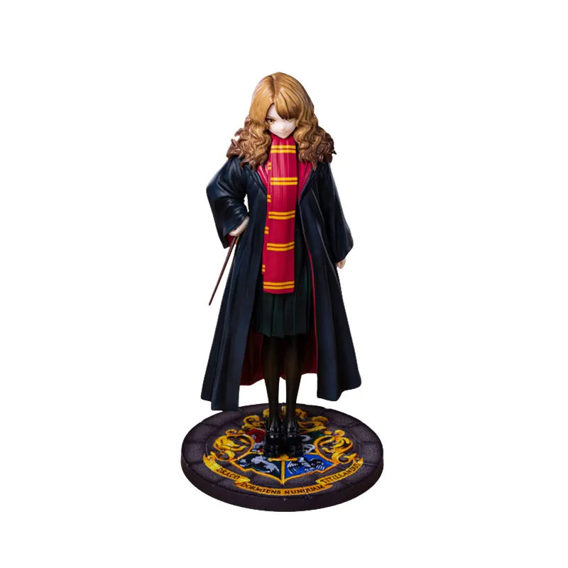 GONG Harry Potter Magic Era Malfoy Snape Harry Potter Ron Weasley Hermione Granger Action Figurine Collection Gift Desktop Decor