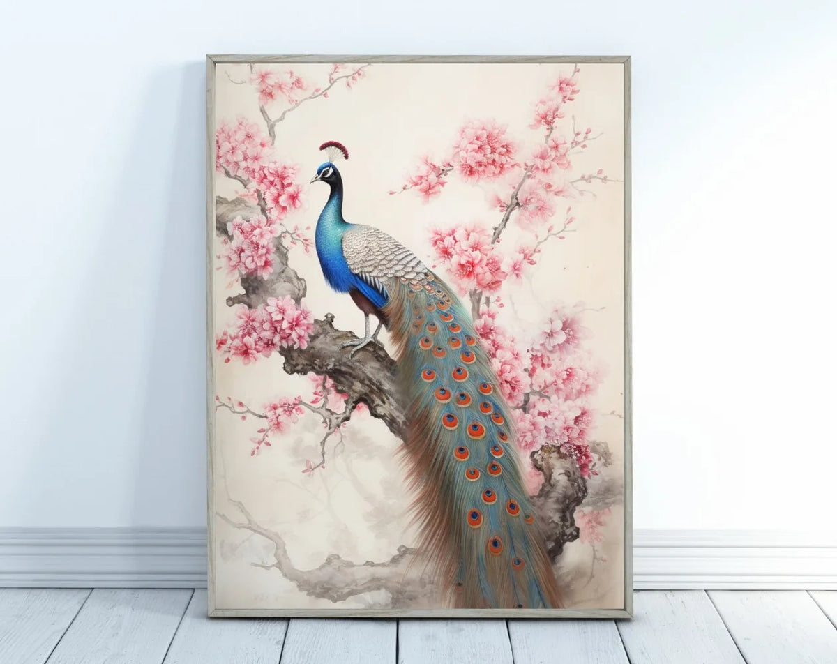 Japanese Zen Lotus Buddha Monk Koi Fish Forest Mountain Poster and Prints Canvas Printing Wall Art Picture for Living Room Decor