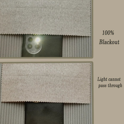 Asazal Linen Blackout Curtains for Living Room Bedroom High Quality Full Shading Decoration Luxury Modern Opaque Window Drapes