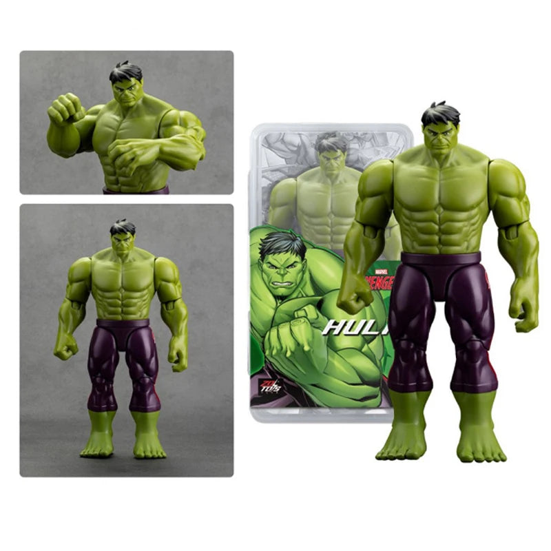 18CM Avengers Legends Figure ZDTDS Original Toy Set Spider Captain Miles Morales Thanos Ghost Iron Man Hulk Box Thor Falcon Doll