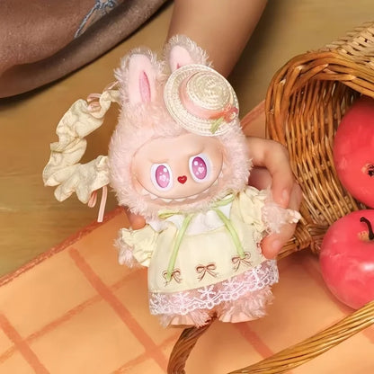 POPMART Original The Monster Labubu 38cm Mokoko Angel Crying Again Blind Box Doll Toys Original Labubu V1 V2 Toys Birthday Gifts