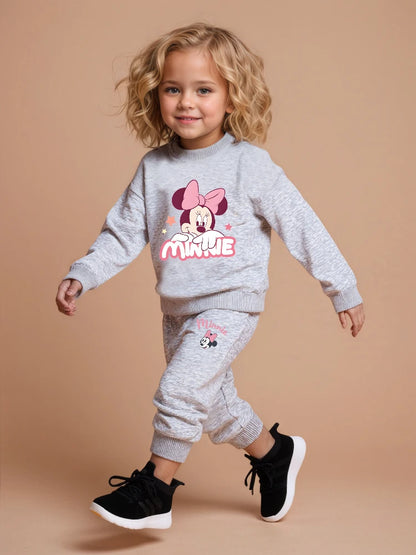 Girl O Neck Long Sleeve Hoodies Sets for 0-8years Spring Fall Children's Pullover and Trousers 2pcs Set Kids Casual Sweatsuit