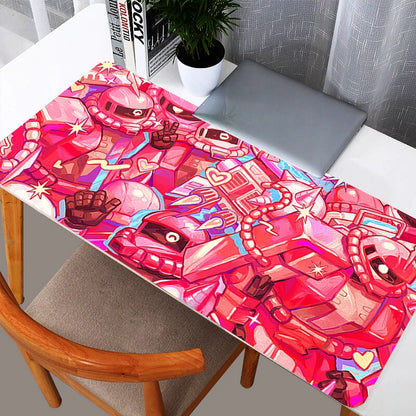 Large Mouse pad pc speed For e-sports players 800x300 Laptop Computer Keyboard  desk Mat xxl Gundam Zaku II mousepad