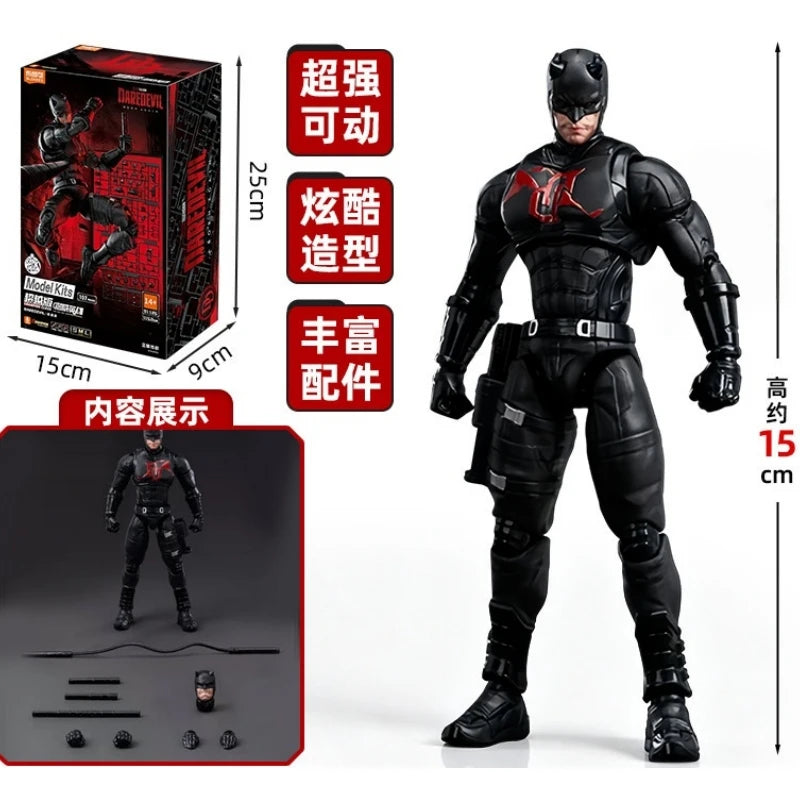 BLOKEES Original Spider Man ANTI Venom Daredevil Marvel CHAMPION CLASS Version Action Figure Assembled Movie Model Toys Gift
