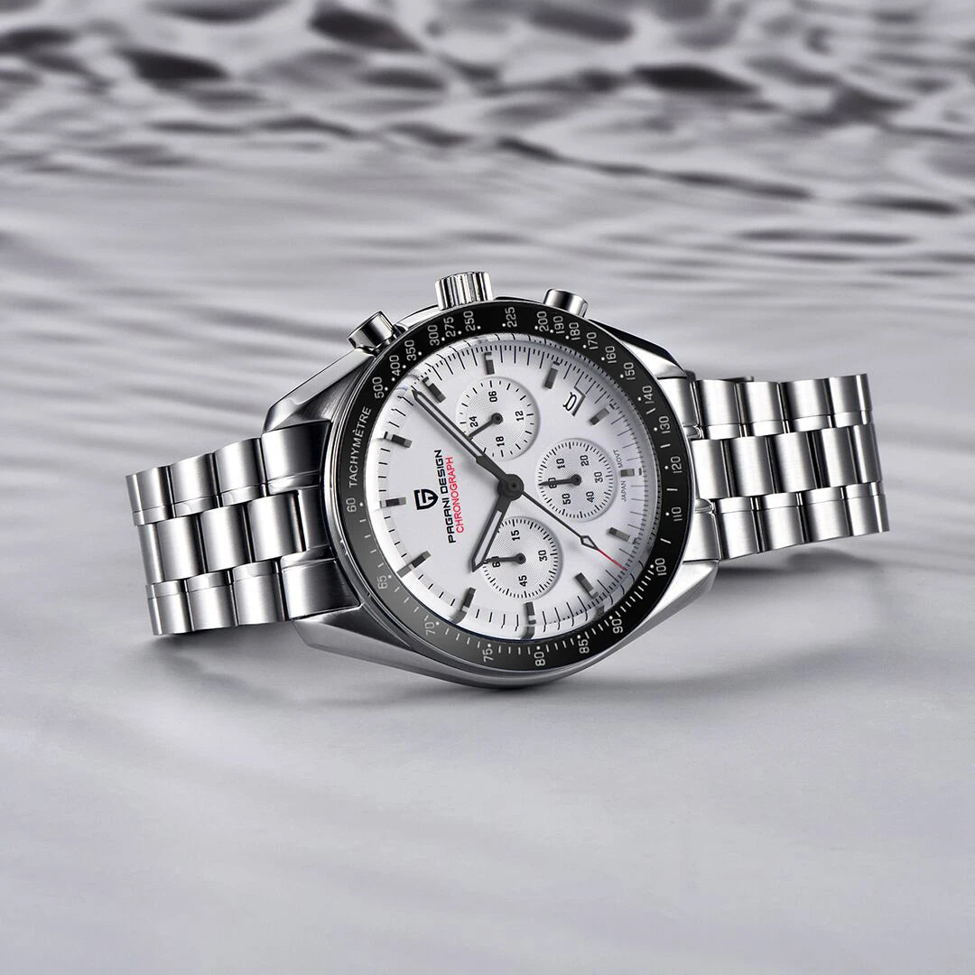 PAGANI DESIGN 2026 New V5 PD1701 Men's Watches Luxury Quartz Watch Men Sport Speed Chronograph AR Sapphire Glass 100M Waterproof