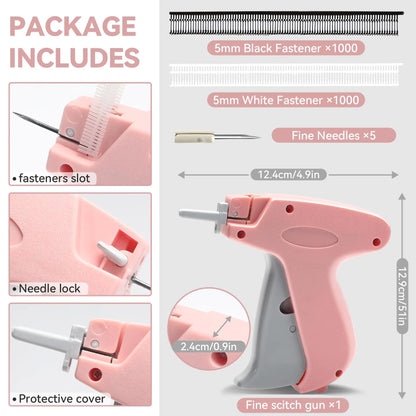 Clothing Micro Tagging Gun Mini Speedy Fine Stitch Sewing Gun Quick Clothing Fixer for Clothes Micro Label Sewing Gun Tools