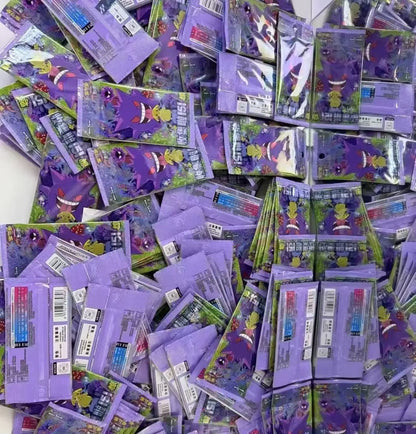 Hot Pkm Cards PTCG Simplified Chinese Zhu Zi Collected 151 Thin/Fat Box Change Series Card Ponyta Gengar Collectible Game Cards
