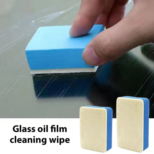 Automotive Oil Film Cleaning Brush Oil Film Remover for Car Window Easy Defogger Wipes Vehicle Auto Rain View Polishing Tool