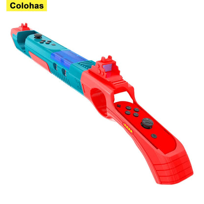 Game Shooting Gun For Nintendo Switch Joy-con Handgrip Sense Joystick Controller Gamepad Joypad Gaming Gun for NS Accessories
