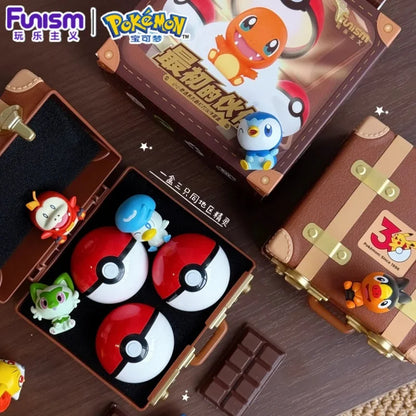 Genuine Funism X Pokémon Palmsize Wonders First Partner 30th Anniversary Blind Box Series Bulbasaur Squirtle Charmander Toy Gift