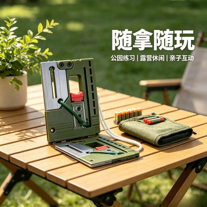 3D printing foldable card slingshot upgraded version with magazine Internet celebrity explosion outdoor toy