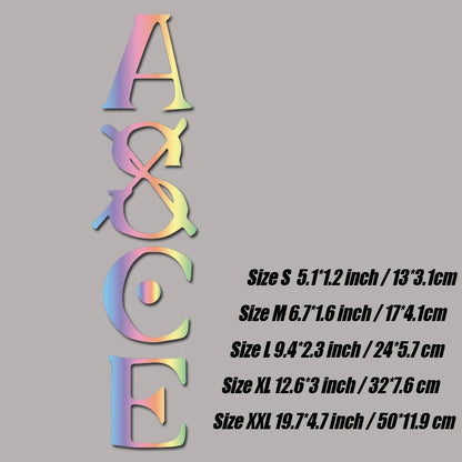 'ASCE"decal,creative&fashion decal for anime fans,high quality for car truck &laptop,waterproof car exterior decoration