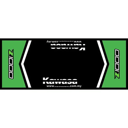 Crystal Velvet Motorcycle Display Carpet Racing Electric Vehicle Mat Garage Anti-slip Floor Decoration Customized Parking Rug