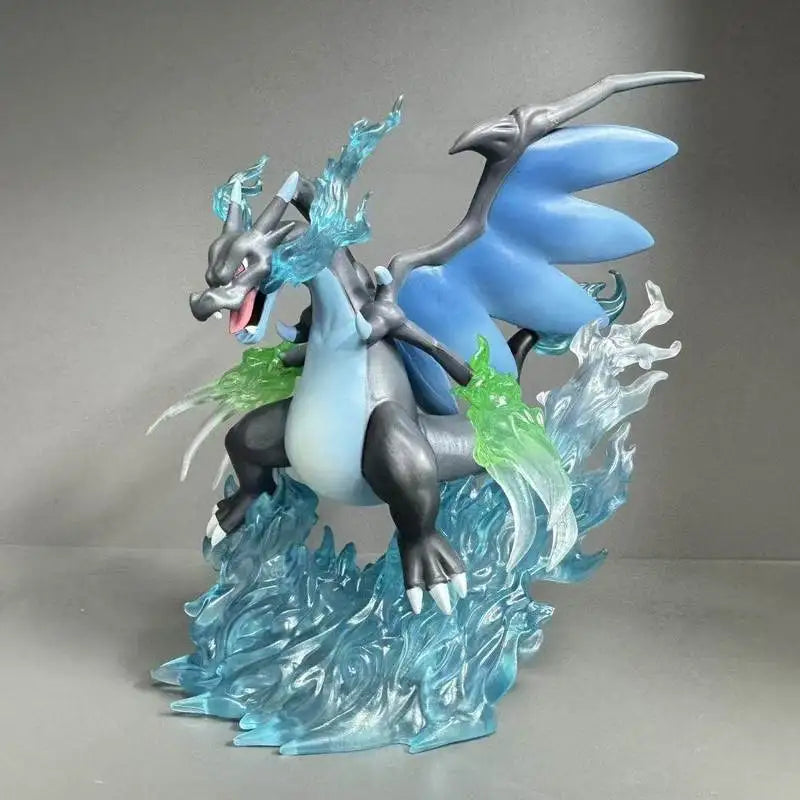 20cm/7.87in Anime Figure Charizard Action Figures Charizard X Figures Pvc Statue Desktop Ornamen Collection Model Toys Gifts