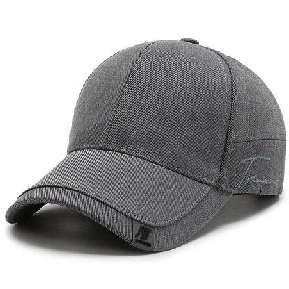 High Quality Solid Baseball Cap  Men's Outdoor Cotton Cap Bone Gorras CasquetteHomme Men's Truck Comfortable Fit  Breathable