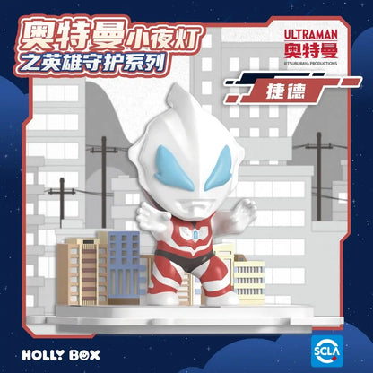 Genuine Ultraman Monster Anime Cool Blind Box Corner Bumper Action Figure Decoration Toys Birthday Gifts Night Light Kids Boy