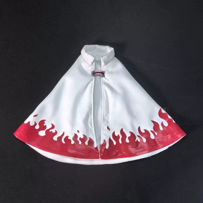 1/12 Classic Japanese Anime Naruto Characters Same Style Mini Robe Skirt Bamboo Hat Accessory for SHF Action Figure