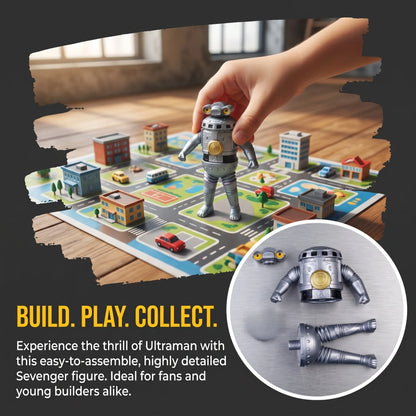 Bandai Ultra Kaiju Series Monster World Sevenger Mini Figure - Collector's Gift for Ultraman Fans - Perfect for Party Decor