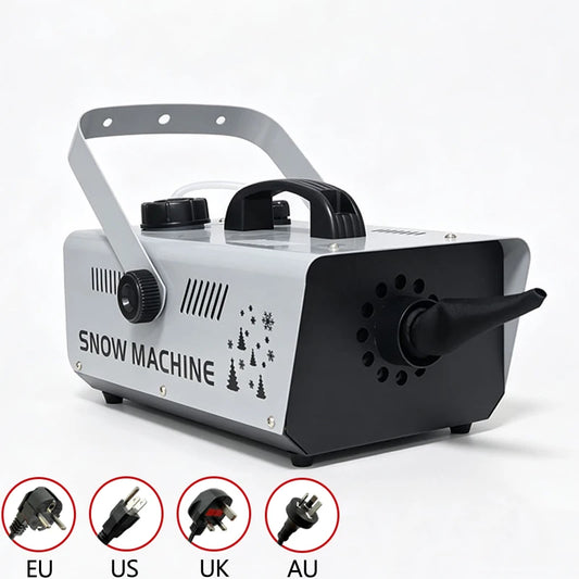 Stage Snow Machine 800W Artificial Snowflake Maker DualControl System for Christmas Event Wedding Party Outdoor Stage Decoration