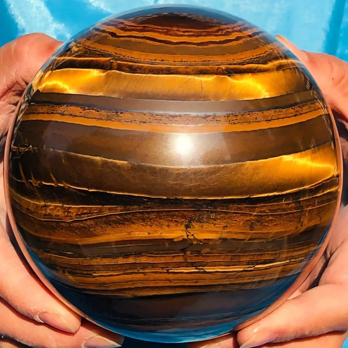 Large!Natural Formed!Iron Tiger Eye   Ball,Quartz Crystal Tiger Eye Ore Polishing Ball,Mineral, Reiki, Healing Ball