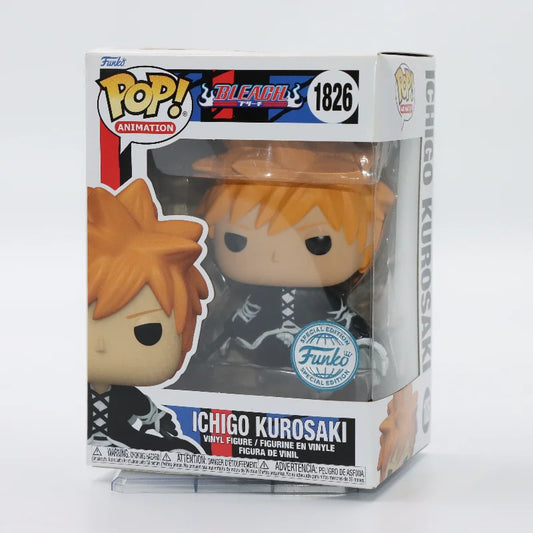 Funko Pop Original Bleach Anime FigureIchigo Kurosaki #1826 Action Figures Model Toy Gift for Kids Boys Grils Collectible Decor