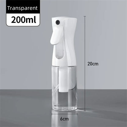 200/300ML Continuous Water Mister Empty Spray Bottle,Oil Sprayer for Hairdressing Skincare Plants Pets Kitchen Barbecue