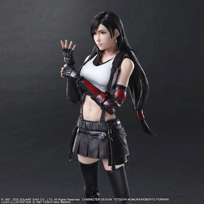 New Anime Game Tifa Lockhart Figurine Figure PVC Model Toys Doll Ornament Fans Gifts