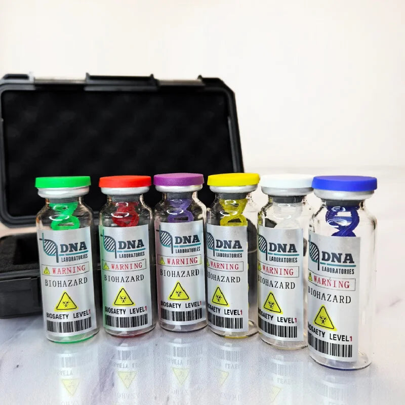 In-stock Resident Evil Virus Bottle Double Helix Sample Handmade Model Game Peripheral Scene Decoration Horror Collectible Prop