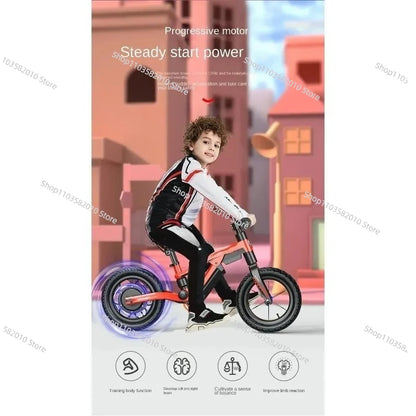 24V 250W 2.5Ah Lithium Battery Powered Children Riding cycle 12inch Electric Kids Balance Dirt Bike