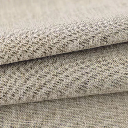 Asazal Linen Blackout Curtains for Living Room Bedroom High Quality Full Shading Decoration Luxury Modern Opaque Window Drapes