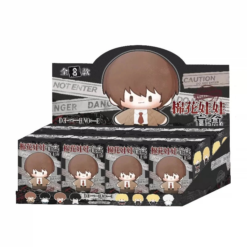 Death Note Cotton Doll Plush Blind Box Bag Charm Key Charm Pendant Trendy Anime Toy Collect Desktop Ornaments Mystery Box Gift