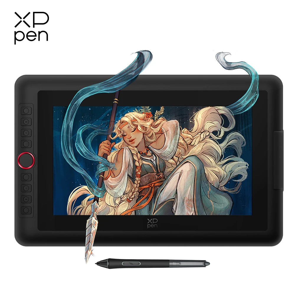XPPen Artist 15.6 Pro V2 Drawing Tablet 16K Pressure Levels Graphic Monitor Digital Animation Drawing Board Art Design Creation