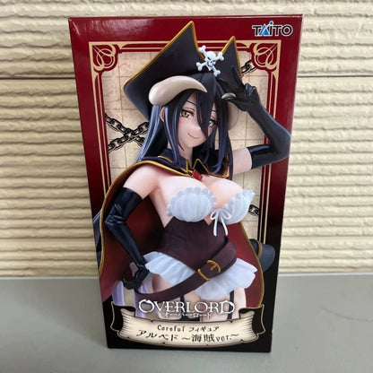 In Stock TAITO Original Genuine Overlord Albedo Kaizoku Ver. 18cm Sexy Anime Girl Collections Model Toys Coreful Figure Gift