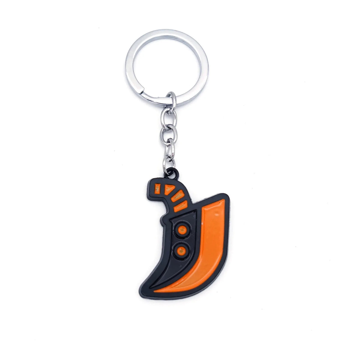 5cm/1.96in Monster Hunter Peripheral Keychain World Hunter Guild Logo Greatsword Bow Taijutsu Sword Exterminating Dragon Pendant