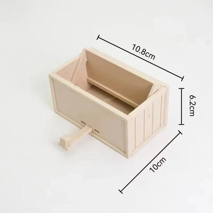 Creative Storage Rack Car Garage Key Holder With Opening Door Wall Mount Key Rack Multifunctional Easy Installation Car Key Hook