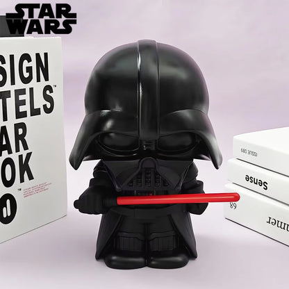 Star Wars Officially Licensed PVC Piggy Bank Darth Vader Figurine Money Box Home Decor Collectible Desktop Organizer Savings Jar