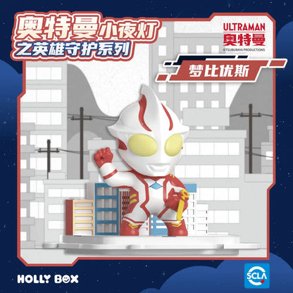 Genuine Ultraman Monster Anime Cool Blind Box Corner Bumper Action Figure Decoration Toys Birthday Gifts Night Light Kids Boy