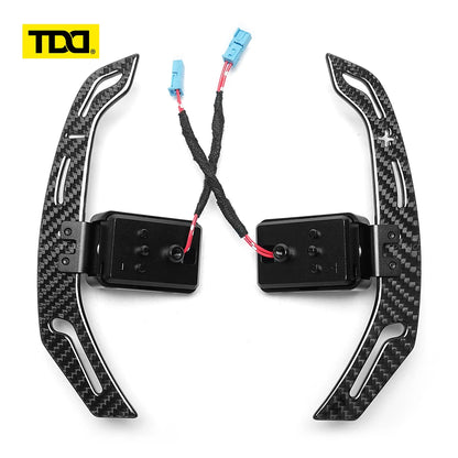 For BMW 1-4 series f20 f21 f30 f22 f80 g20 g30 g80 m3 m5 x3 x5 Magnetic Carbon Fiber Steering Wheel Paddle Shifter Extensions