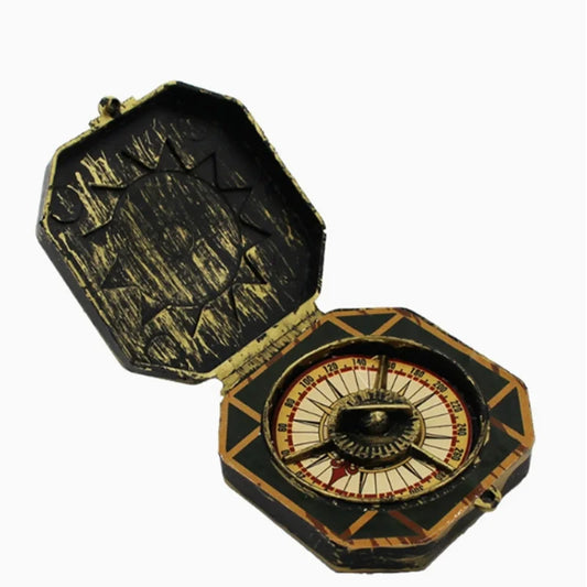 1pcs Vintage Pirate Captain Costume Toy Retro Nautical Compass Kids Cosplay Party Props Christmas Halloween Toy Children Gifts